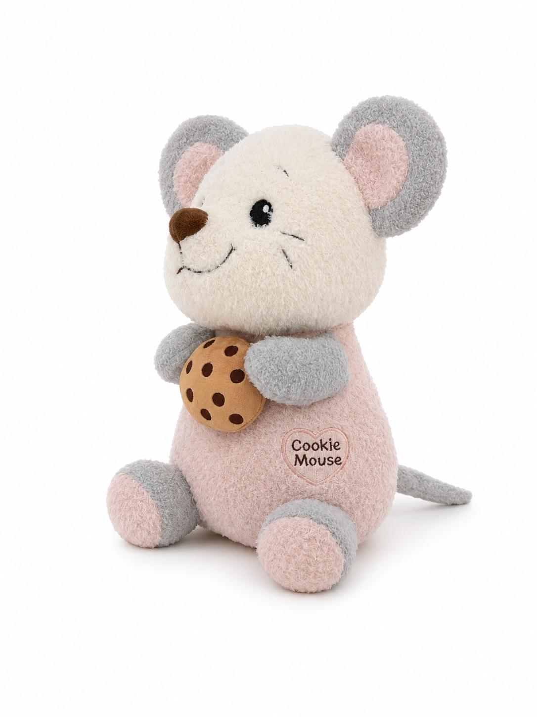Peluche Cookie Mouse - Suave y seguro para bebé